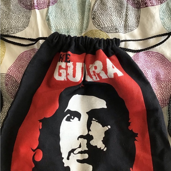 Vintage Che Guevara Canvas Backpack - Picture 3 of 3